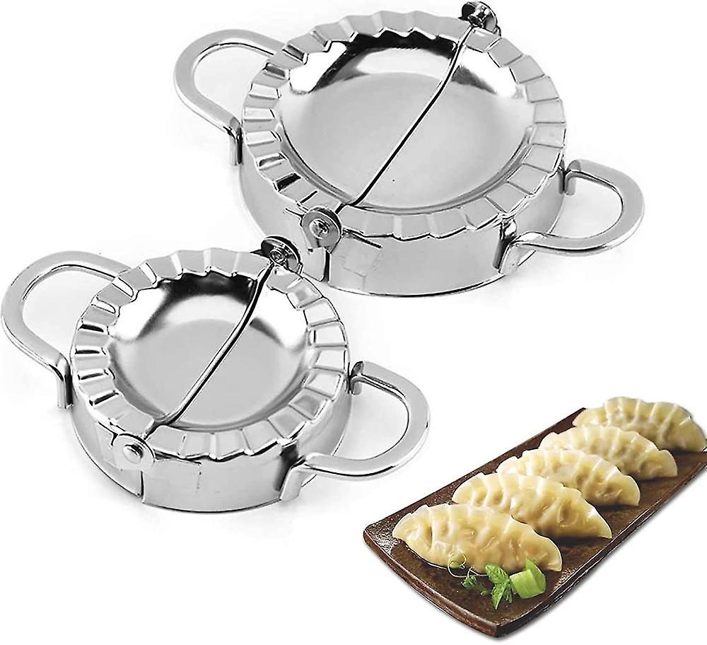 Ravioli Mold 2 stuks Ravioli Maker Dumpling Machine Ravioli Dumpling Maker Roestvrij Staal Dumpling Maker Ravioli Cookie Cutters