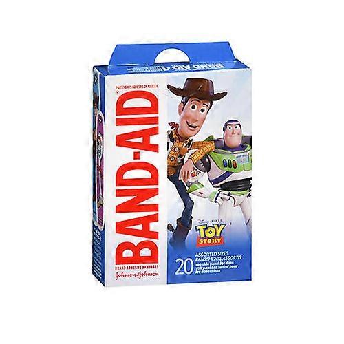 Band-Aid Adhesive Bandages Assorted Sizes Toy Story 4, 20 Each (Pack of 1)