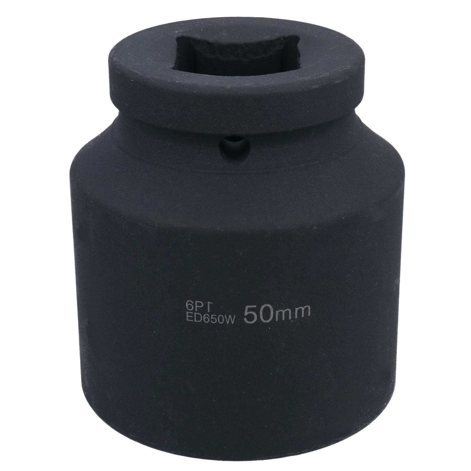 1" Drive 50mm Deep MM Impact Impacted Socket 6 Sided Single Hex