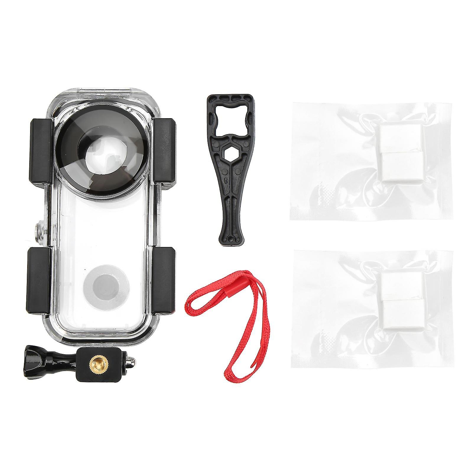 40M/131ft Waterproof Housing Case For Insta360 One X2 Camera Protective Underwater Dive Housing Shell