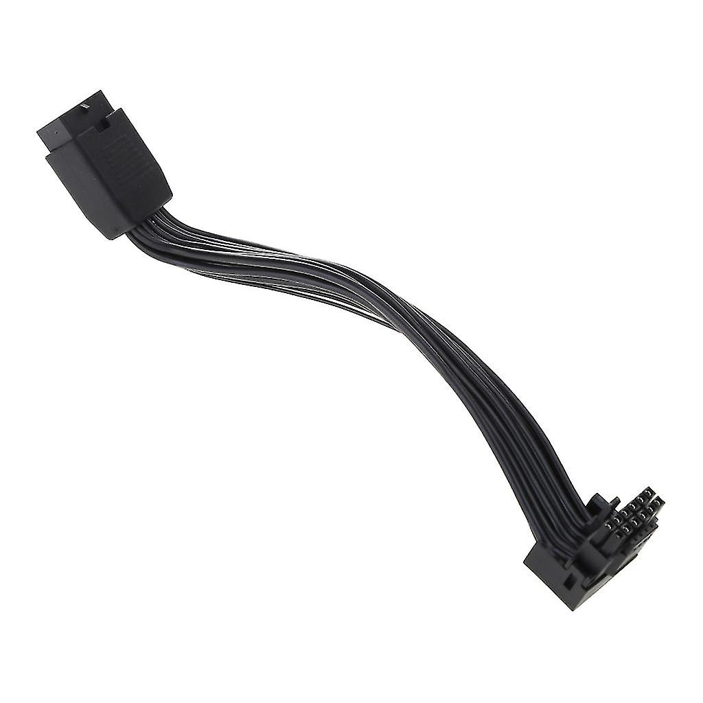 16pin بطاقة الرسم الكوع خط بطاقة الفيديو 12vhpwr رأس مستقيم تحول الرأس 5.0 خط الكوع 12 + 4pin 90 درجة