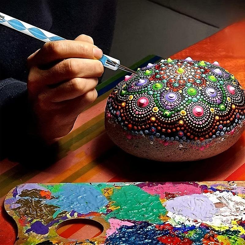 ערכת כלים מנוקדת מנדלה בת 16 חלקים - שחררו את הפוטנציאל היצירתי שלכם!