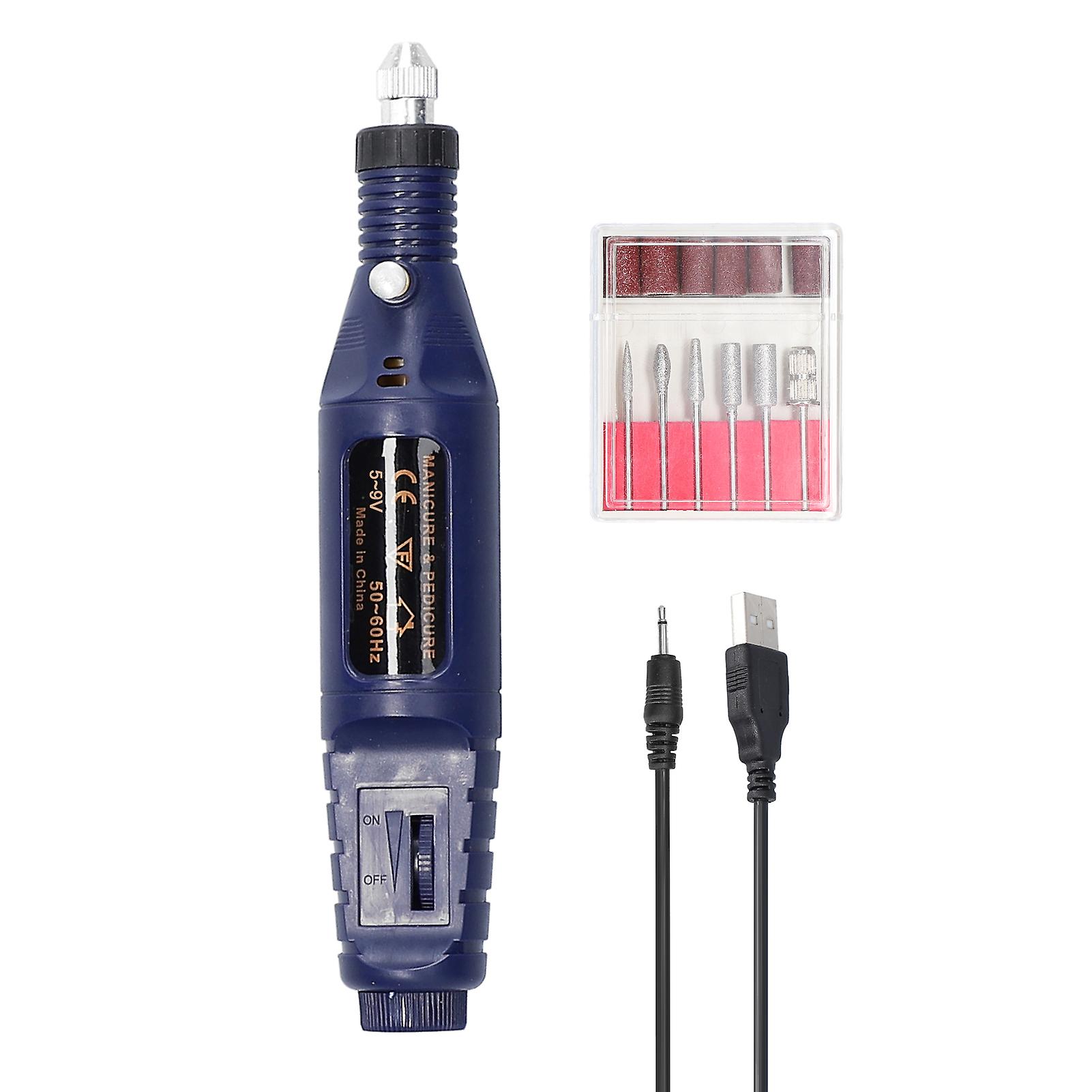 Handheld Mini Electric Grinder Nail Gelatum Removing Tool Machine