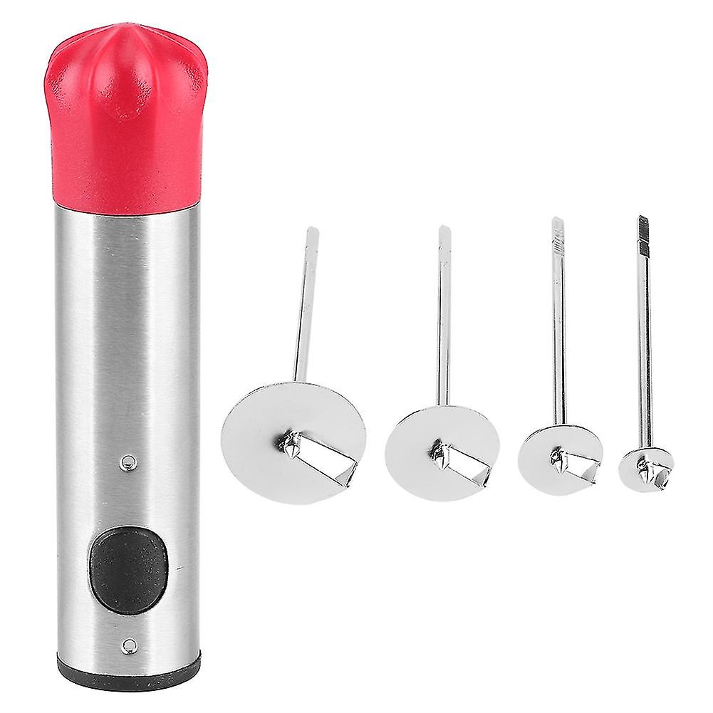 Vegetable Digging Rotating Drill Stainless Steel Fruit Corer Tool for Salad Making DIY Kitchen Use
