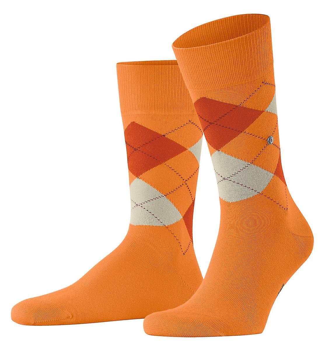 Burlington King Socks - Mandarin Orange