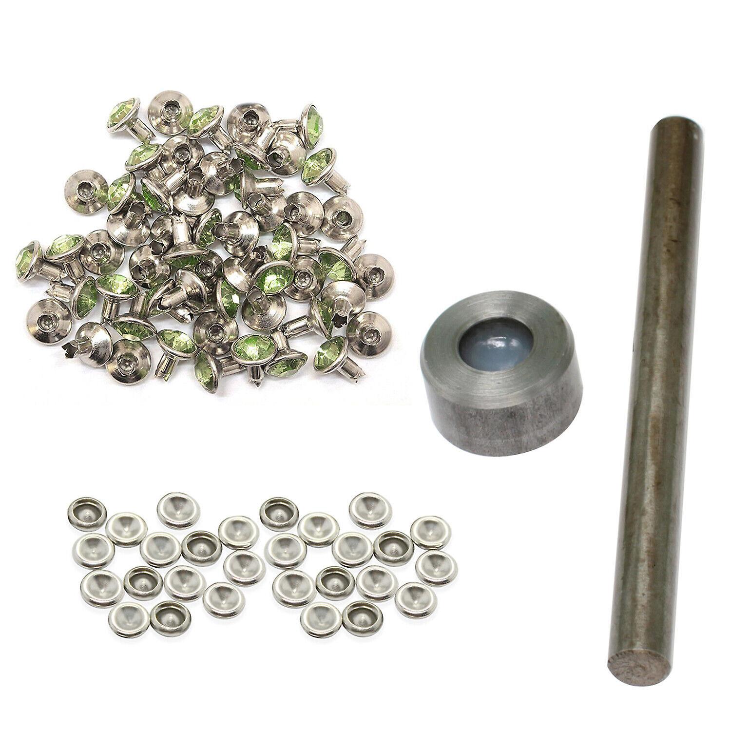 Crystal Diamante Snaps Rivet For Bag