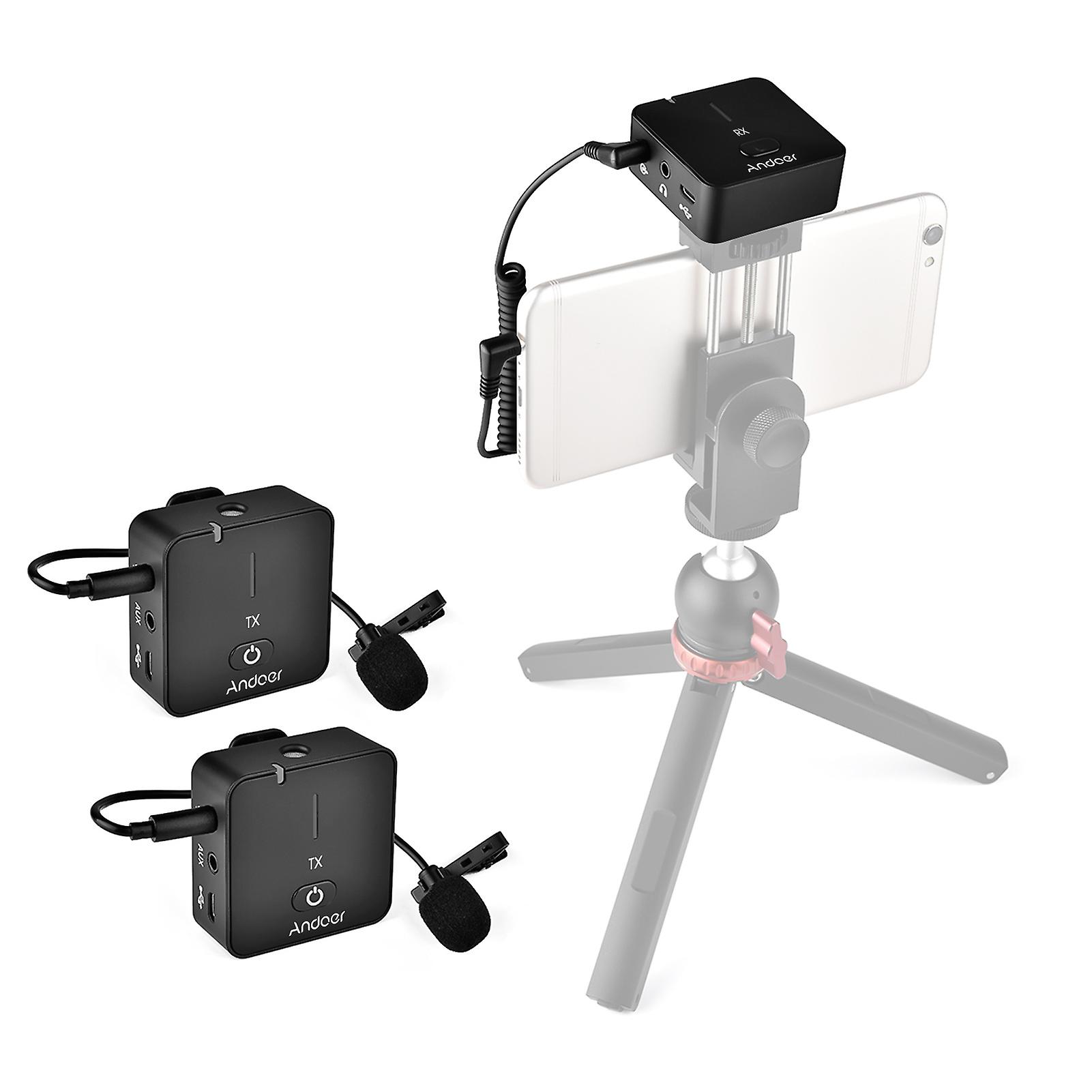 2.4g Wireless Recording Microphone System