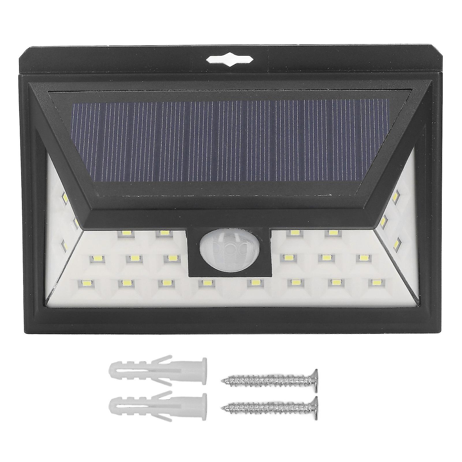 Solar, Wall, Light, LED, IP65, Waterproof, PIR, Motion, Sensor, Outdoor, Security, Garden