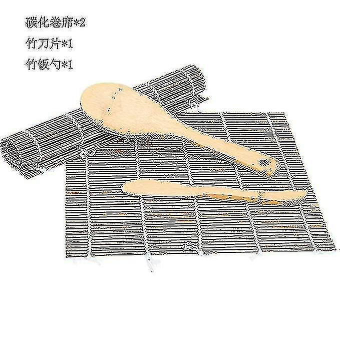 Bamboo Sushi Roll Mat Set For Diy Sushi