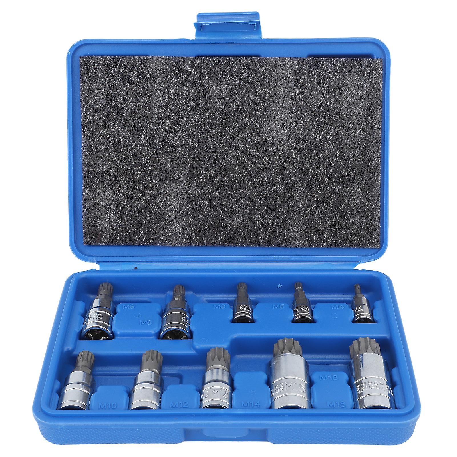 Screwdriver Bit Socket Set Reliable Efficiency Rugged High Strength For Car and Motorcycle Repairs