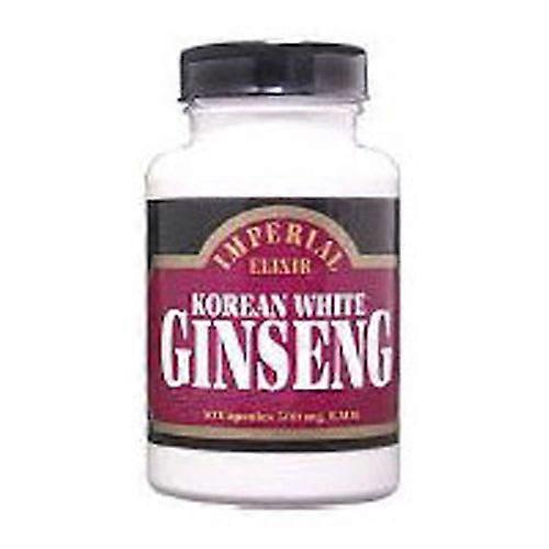 Imperial Elixir / Ginseng Company Korean White Ginseng, WEISS, 50 CAP (3er Pack)