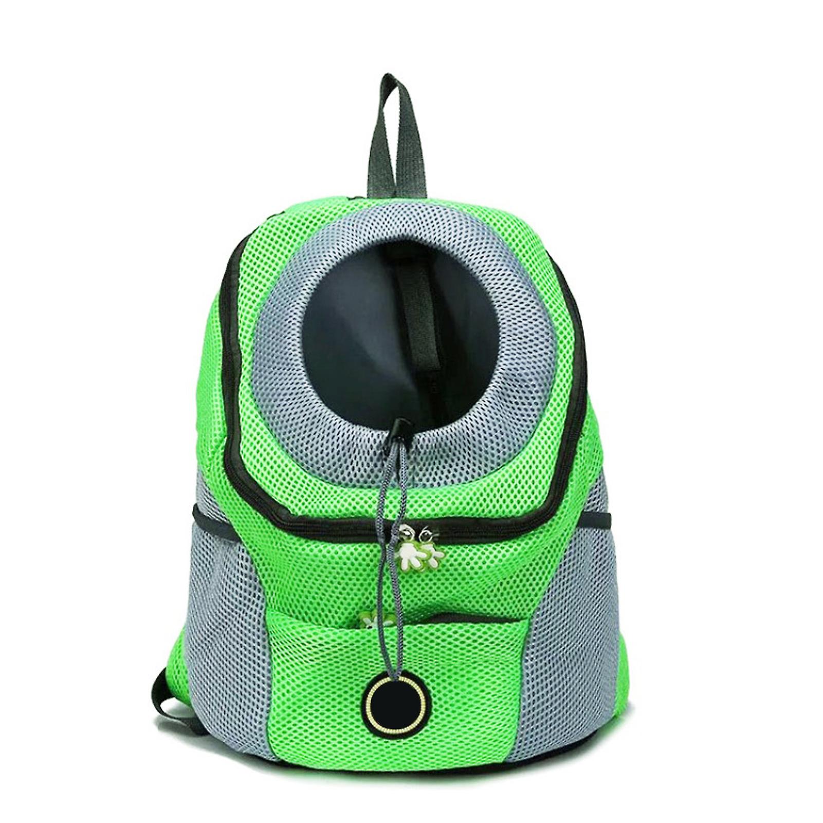 Adjustables Drawstring Pet Backpack Carrier Comfortable Animal Carrying Bag for Outdoor Trip