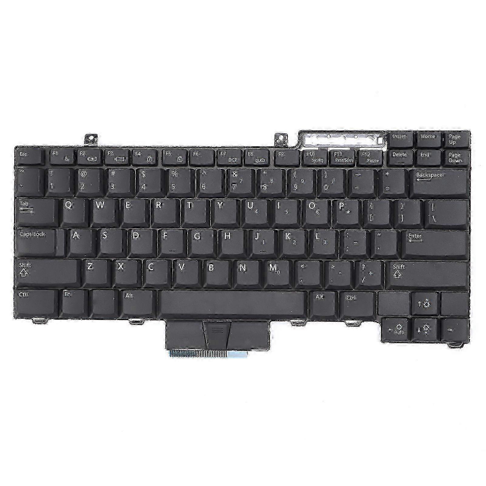 Replacement Keyboard Durable Convenient Replace Keyboard for DELL E6400/E6410/M4400/M2400/E6500Black