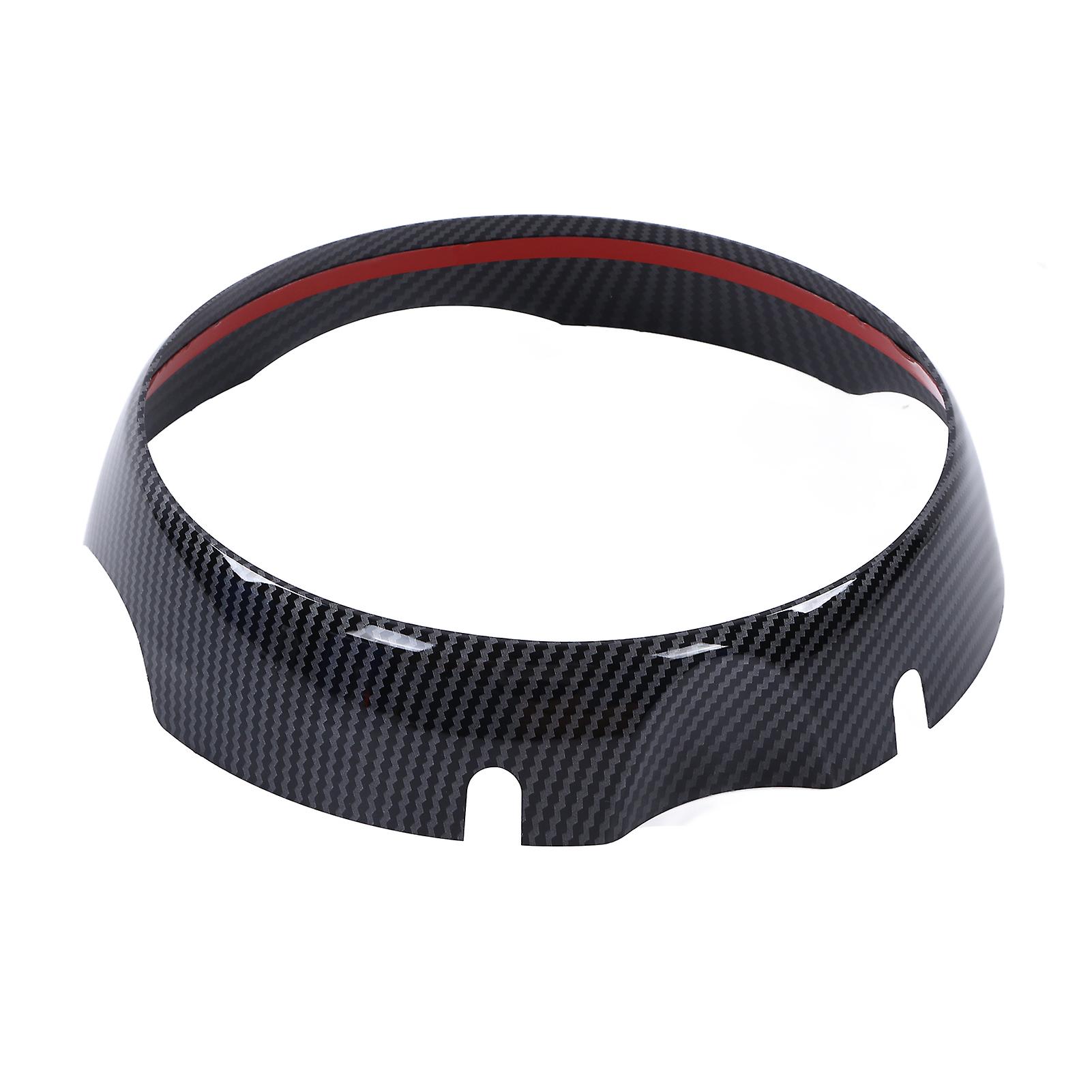 Garnitures de protection d'écran GPS en fibre de carbone de 6,5 pouces pour Cooper Hatchback F55 F56 F57 2014-2021