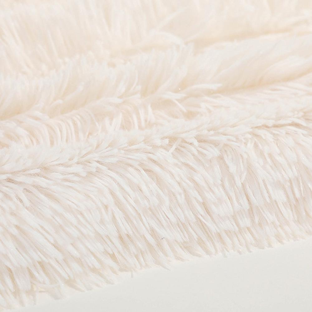 Soft Long Plush Pillow Cover Fleece Pillowcase Fluffy Sleep Pillow Case