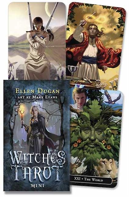 Witches Tarot Mini by Mark Evans Paperback Book