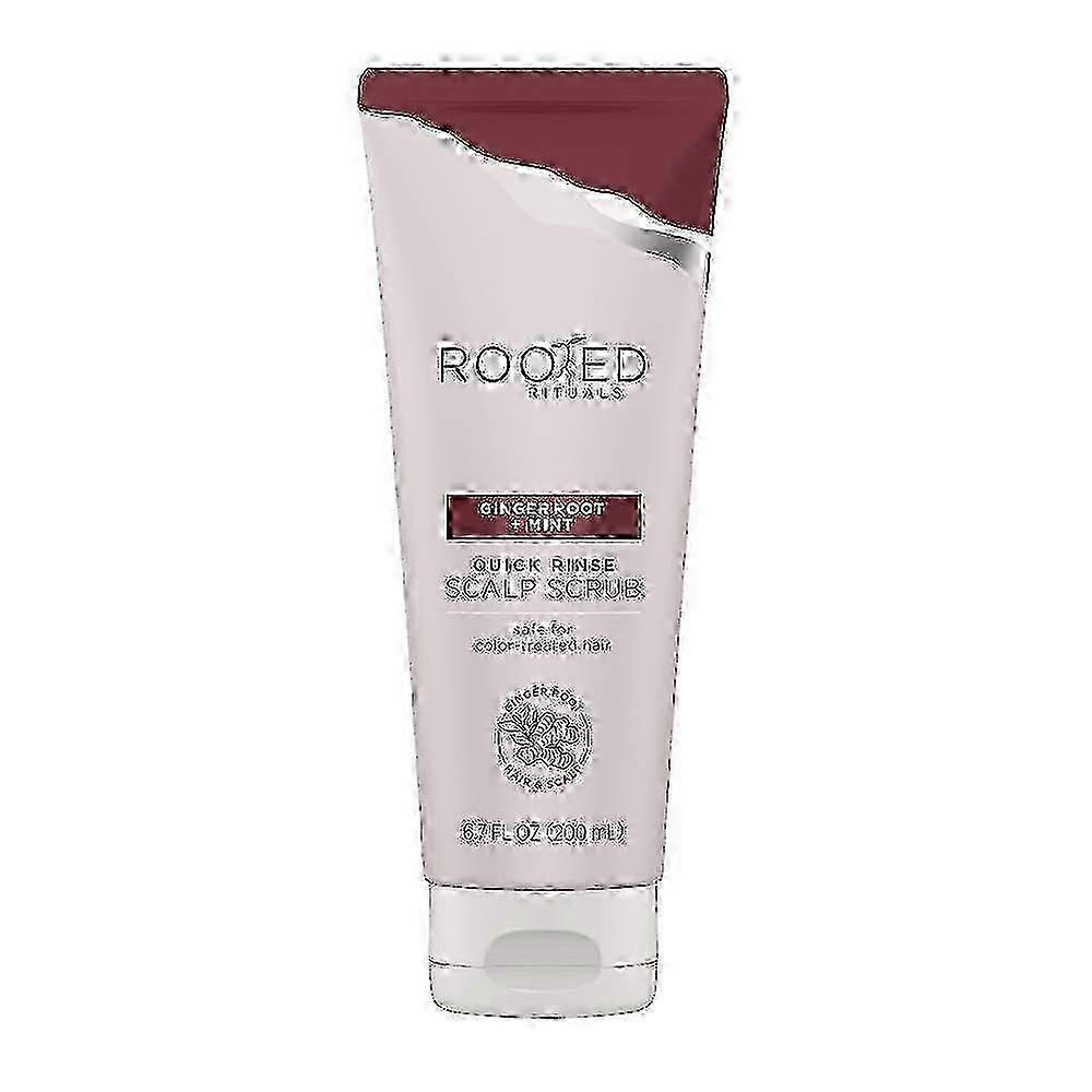 Rooted Rituals Ginger Root And Mint Quick-rinse Scalp Scrub, 6.7 Oz