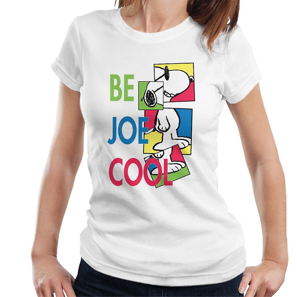 Peanuts Snoopy Be Joe Cool Women's T-Shirt
