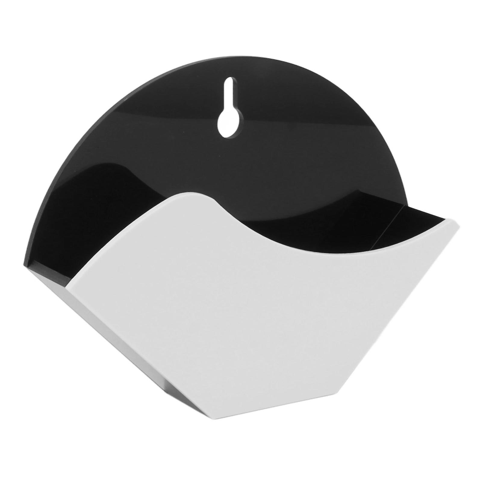 Hangable Acrylic Coffee Filter Holder Rack V Shape 17.5x13cm