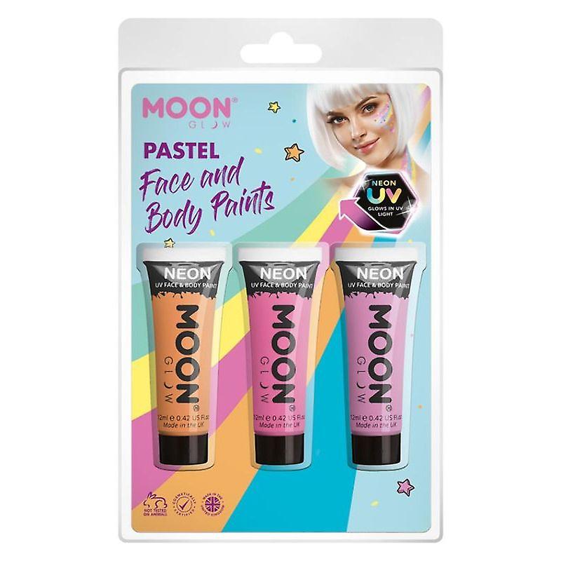 Moon Glow Pastel Neon Uv Face Paint M33717