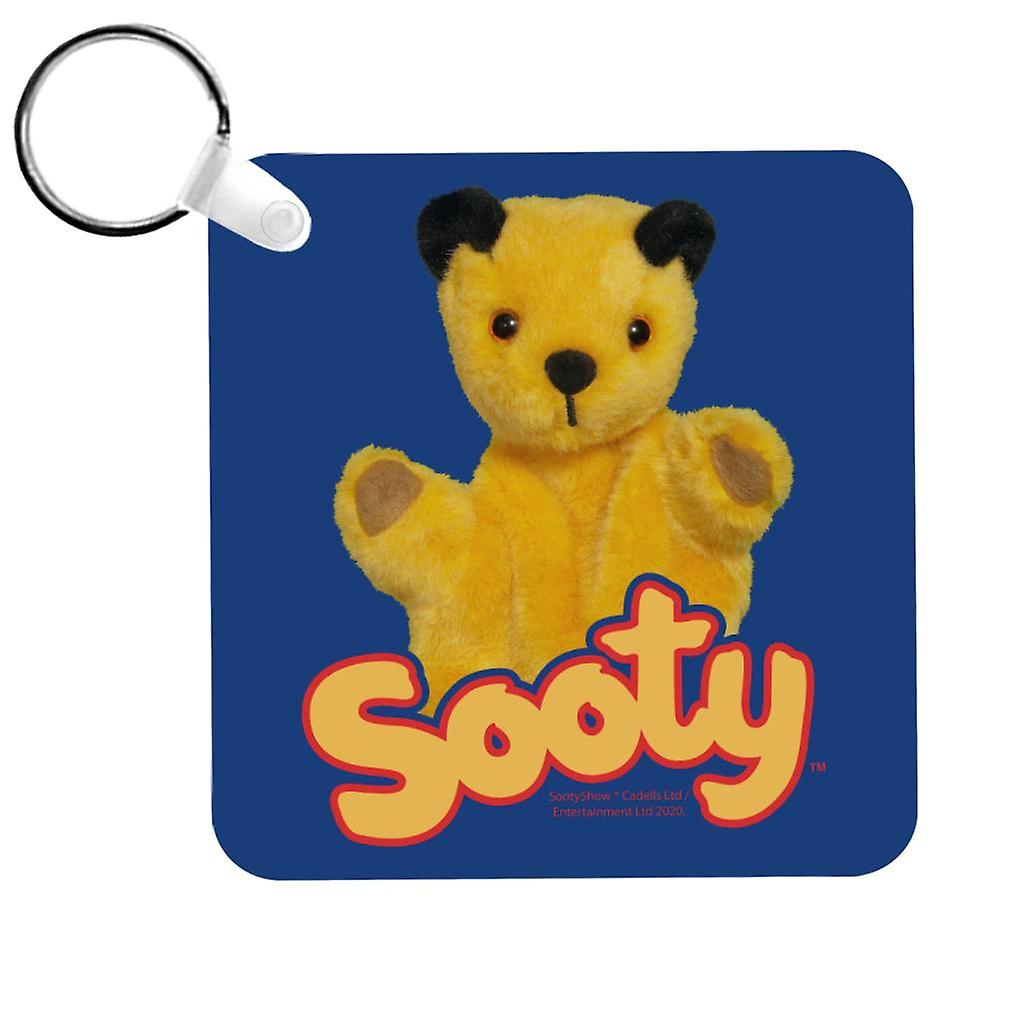 Sooty With Classic Logo Keyring