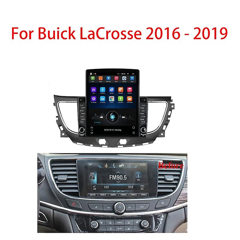 Tesla Type Android For Buick LaCrosse 2016 2017 2018 2019 Car Radio Multimedia Video Navigation GPS