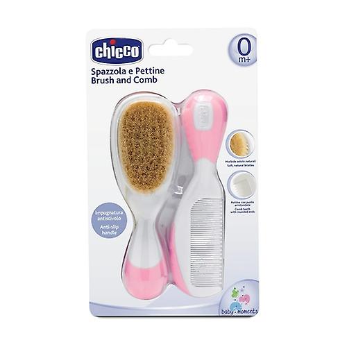 Brush and Pink Comb 2 units