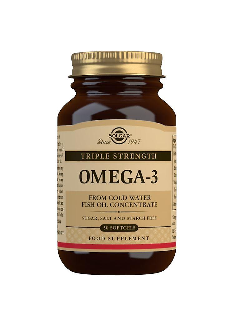 Solgar Triple Strength Omega-3 - 50 Softgels
