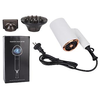 Folded Hair Dryer Professional Portable Electric Anion Quiet Hair Blow Dryer for Home Hotel Salon UseEU Plug 220V