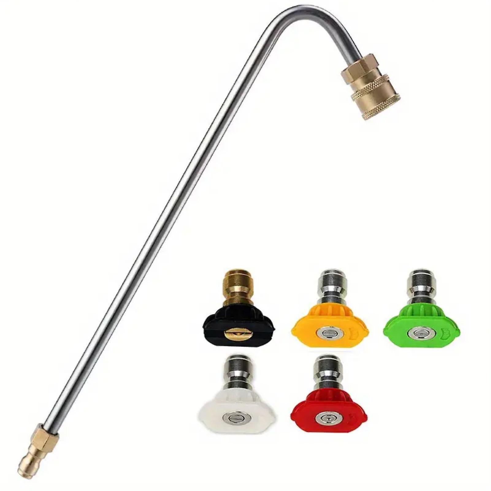 Auto Car Cleaning Kit with 5 Spray Nozzle Tips for Gutter Cleaning