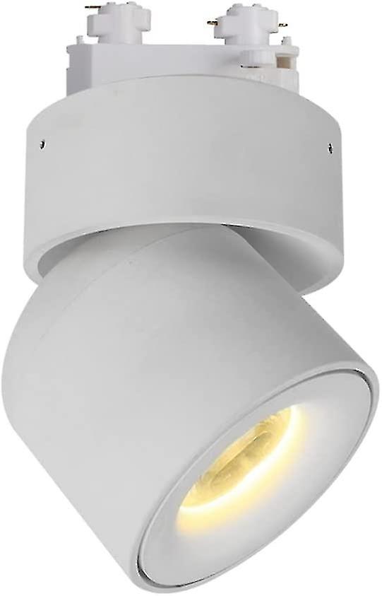 Three Phase LED Track Light Head 7w White Adjustable Track Cable