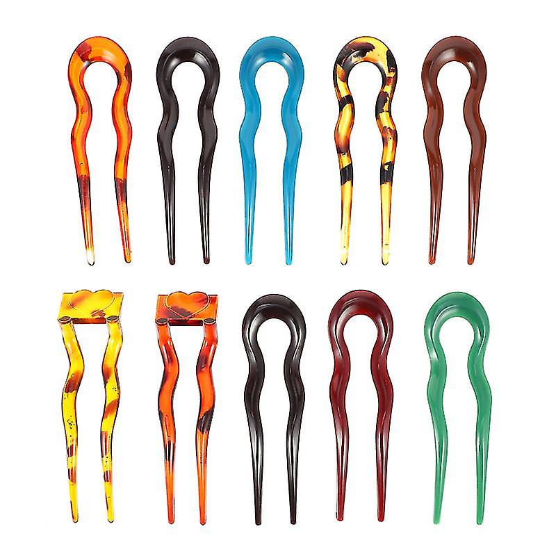 10pcs Vintage Hair Forks