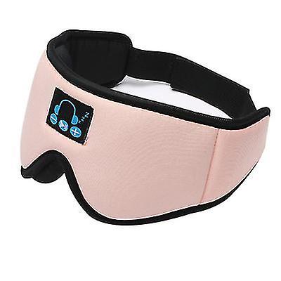 Pink Wireless Bluetooth Sleep Eye Mask, Shading And Breathable To Help Sleep Az22666