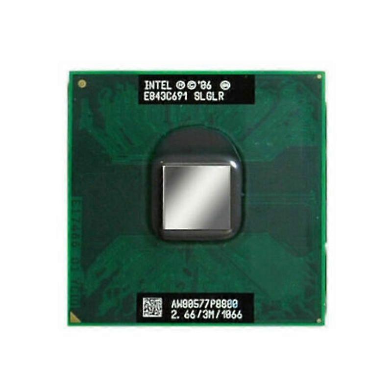 Core 2 Duo P8800 CPU - Socket P 2 Cores 2 Threads 2.66GHz 3MB L2 Cache 25W TDP.