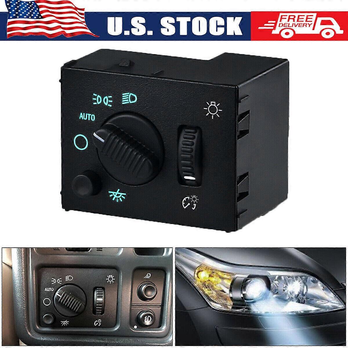 Headlight Switch Headlamp Dimmer Switch for Chevy GMC Cadillac Hummer 2003~2007