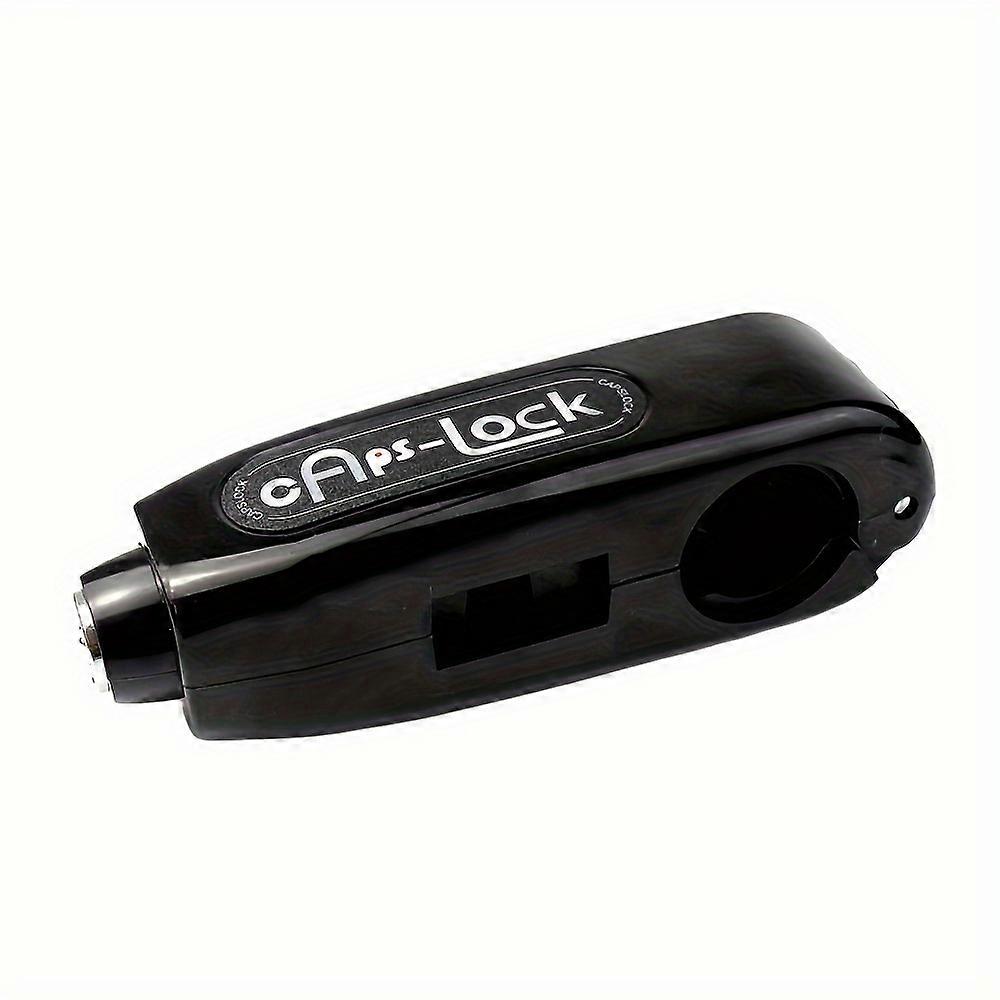 Universal Motorcycle Throttle Lock Handlebar Grip Anti-Theft Security Lock PC Material Waterproof with 2 Keys for Electric Scooter, Motorbike - Portab