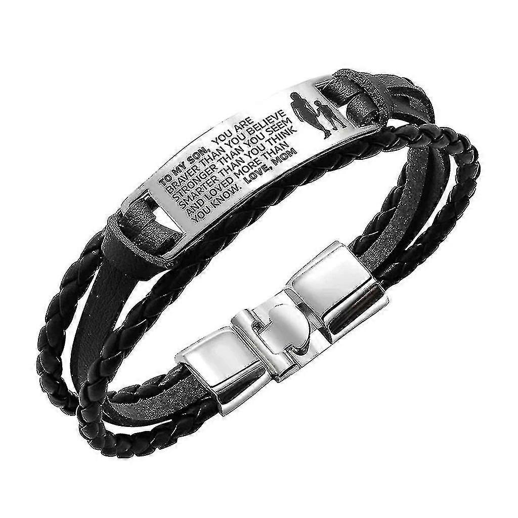 Stainless Inspirational Bracelet from Mom