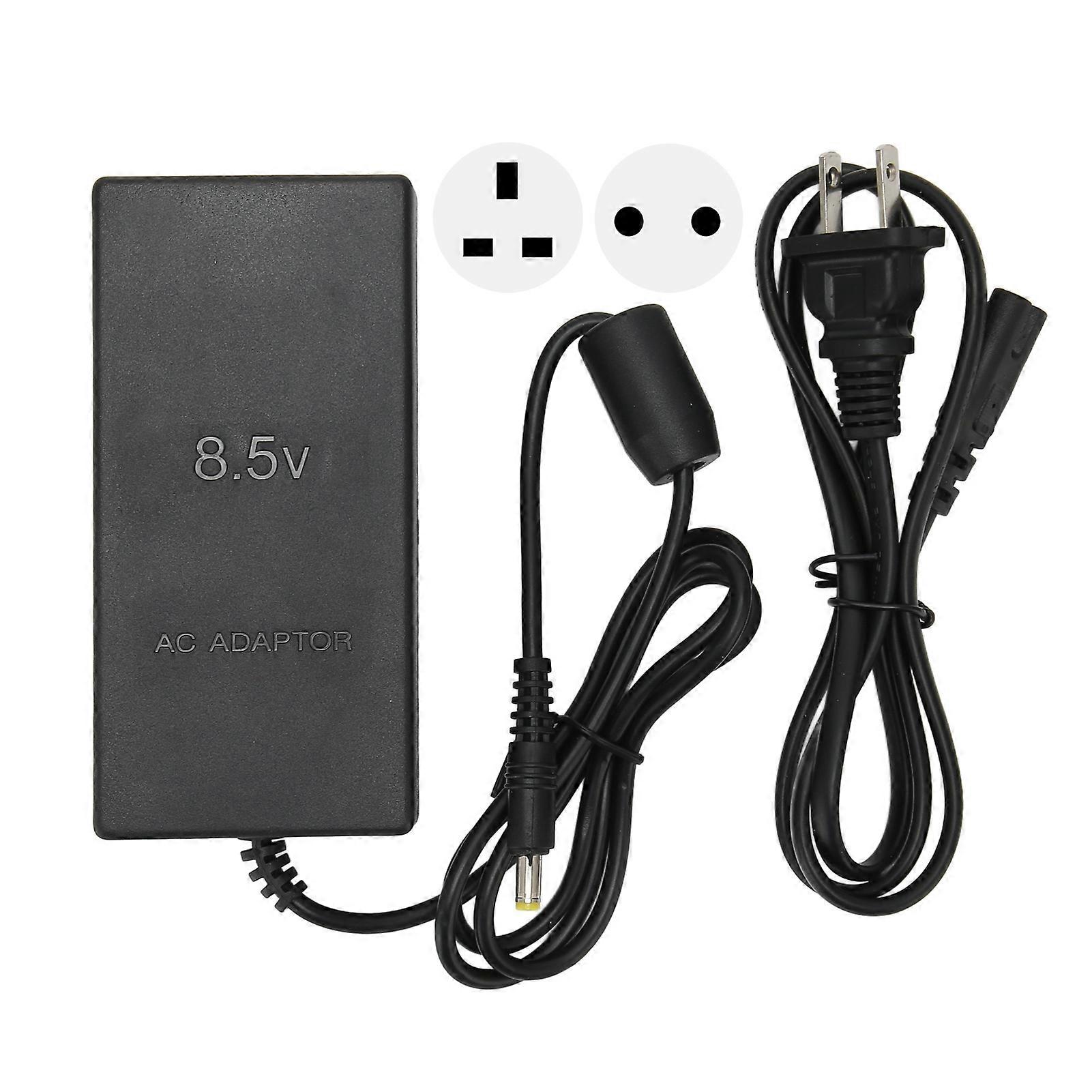 Ersatz-Netzkabel für PS2, Plug & Play Netzteil, Ladegerät, PS2 Slim 70000 9000 Konsole 100 240V Neu