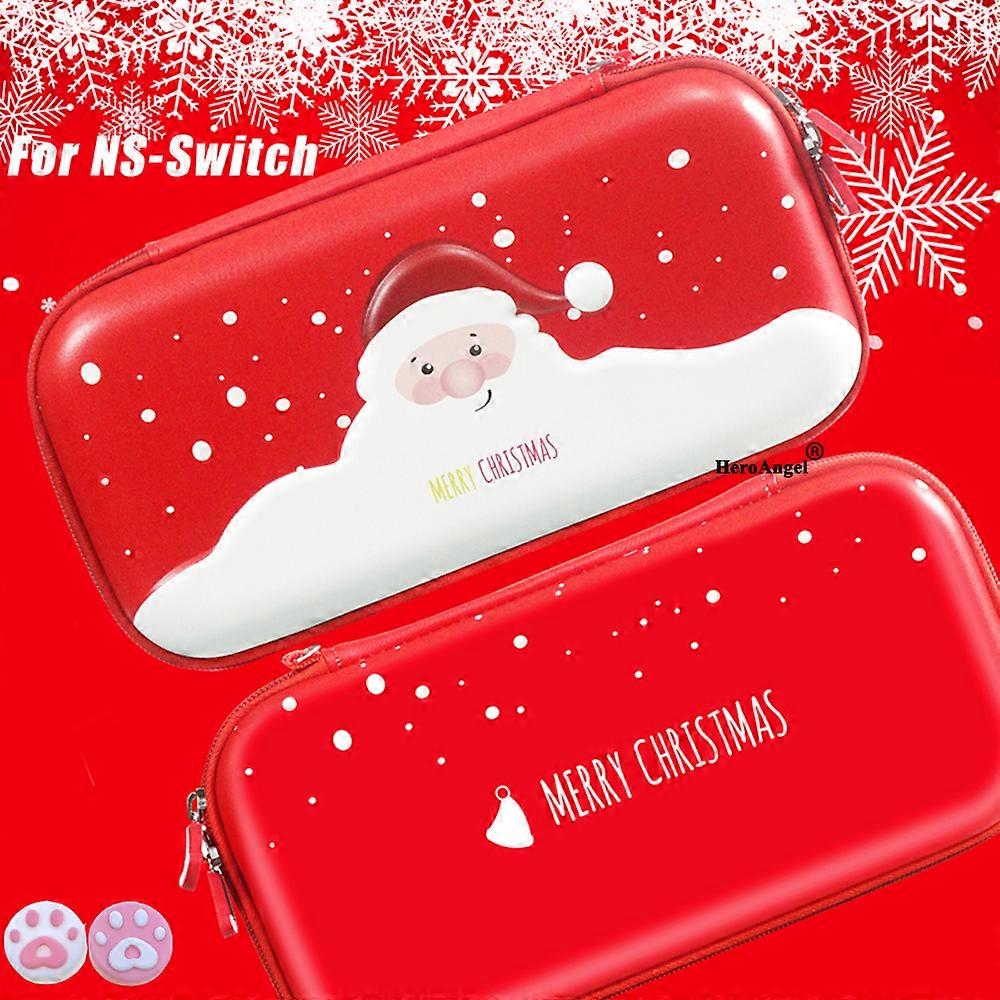 Christmas Series Storage Case For Nintendo Switch Protective Cover Waterproof Box Carrying Portable Game Case For Nintendo Switch