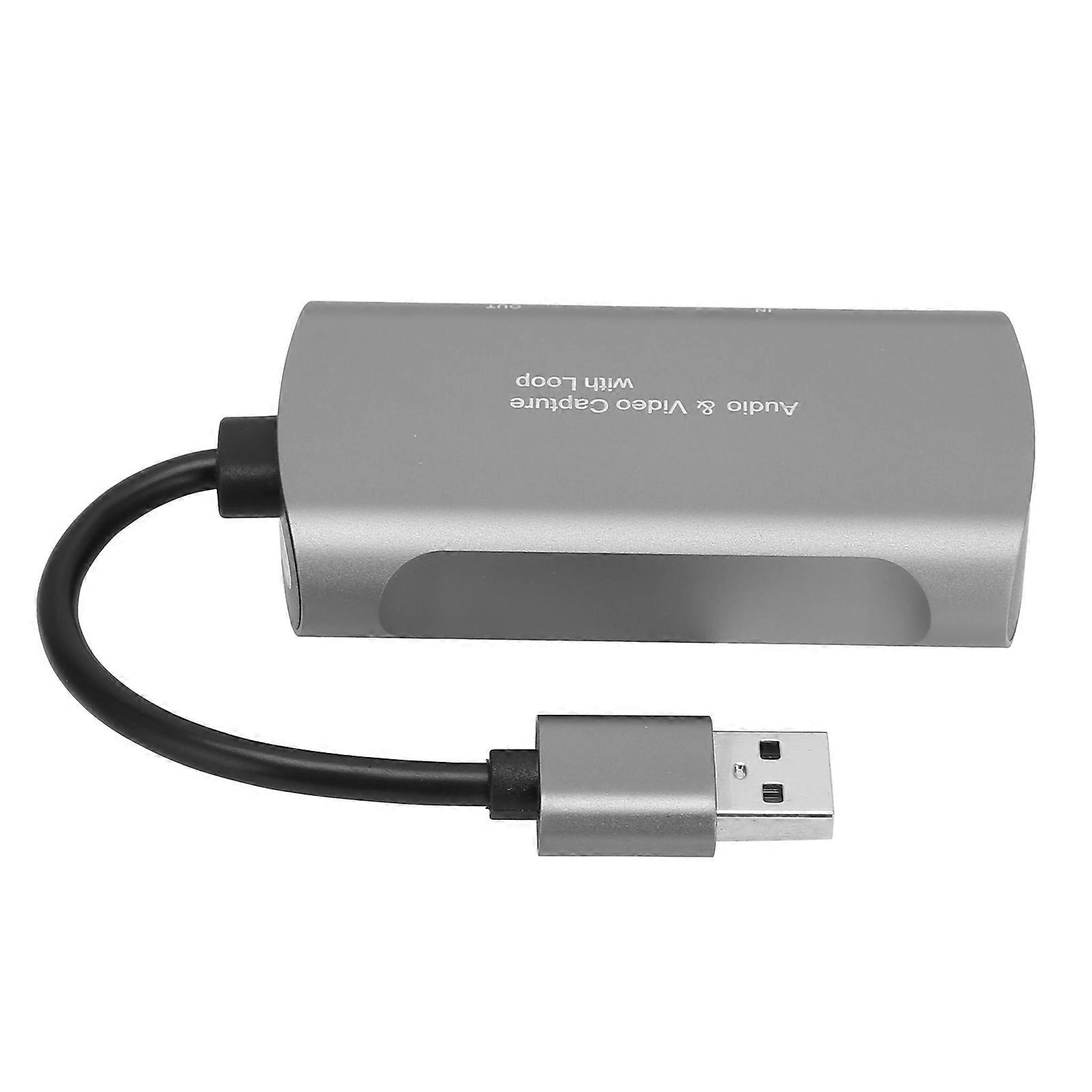 Z31 1080p Video Audio Capture Card Hd Multimedia Interface/f+usb 2.0/m Loop Output