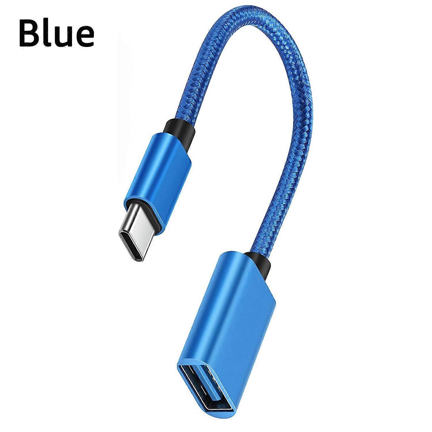 USB Cable Adapter Type C OTG, Xiaomi Samsung S20 Huawei OTG Connector, Data Cable Converter for MacBook Pro