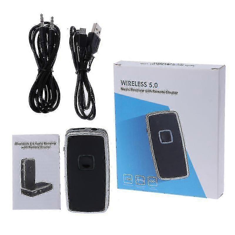 Bluetooth-compatible 5.0 Receiver 3.5mm Aux Wireless Audio Adapter With Mini