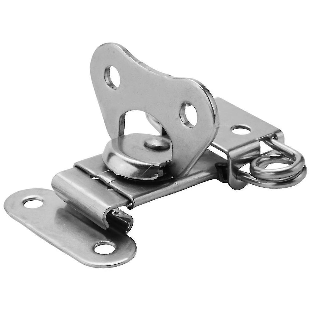 4 Pack 304 Stainless Steel Twist Latch with Keeper and Spring Butterfly Draw Latch compatible with Case Box