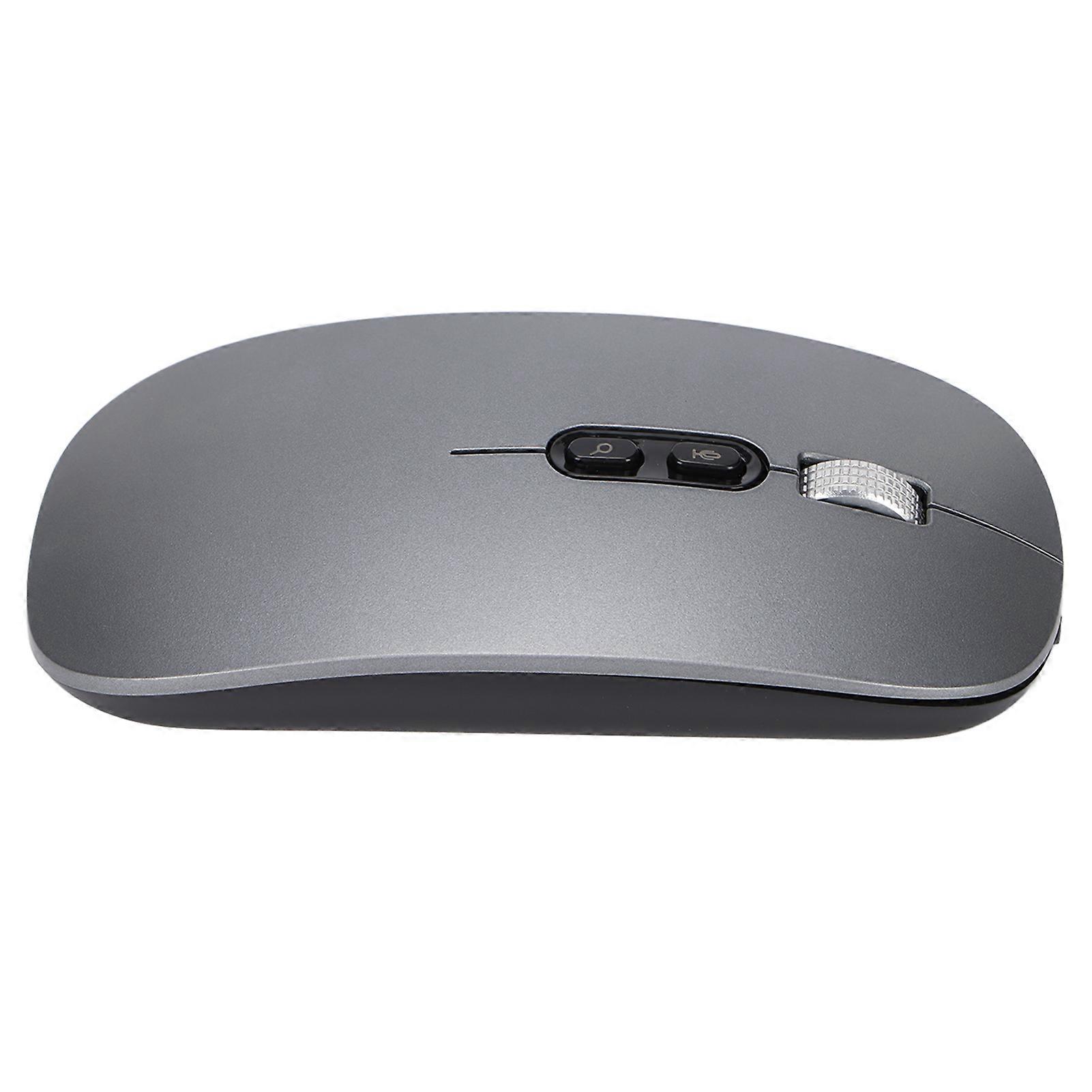 Wireless Mouse 1600DPI AI Optical Mice Voice Input Translation Computer Supplies for LaptopGrey 