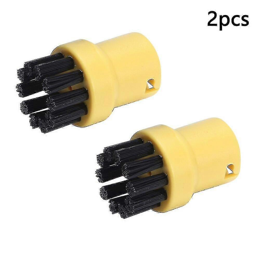 2pcs brosse de nettoyage à la vapeur pour karcher SC1 SC1 SC3 SC4 SC5 SC7 2.863-058 Brosses de nettoyage rondes Outils d’aspirateur