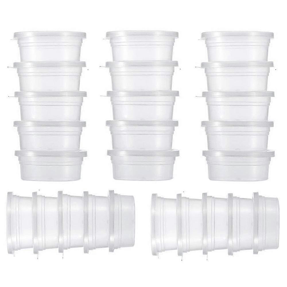 25 pc slime storage containers foam ball storage cups containers with