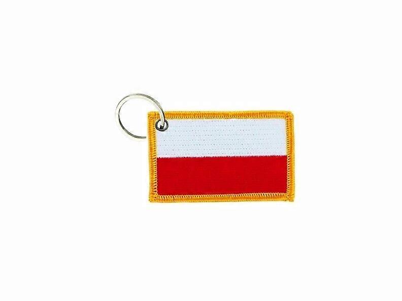 Cle Cles Key Brode Patch Ecusson Badge Flag Polish Flag