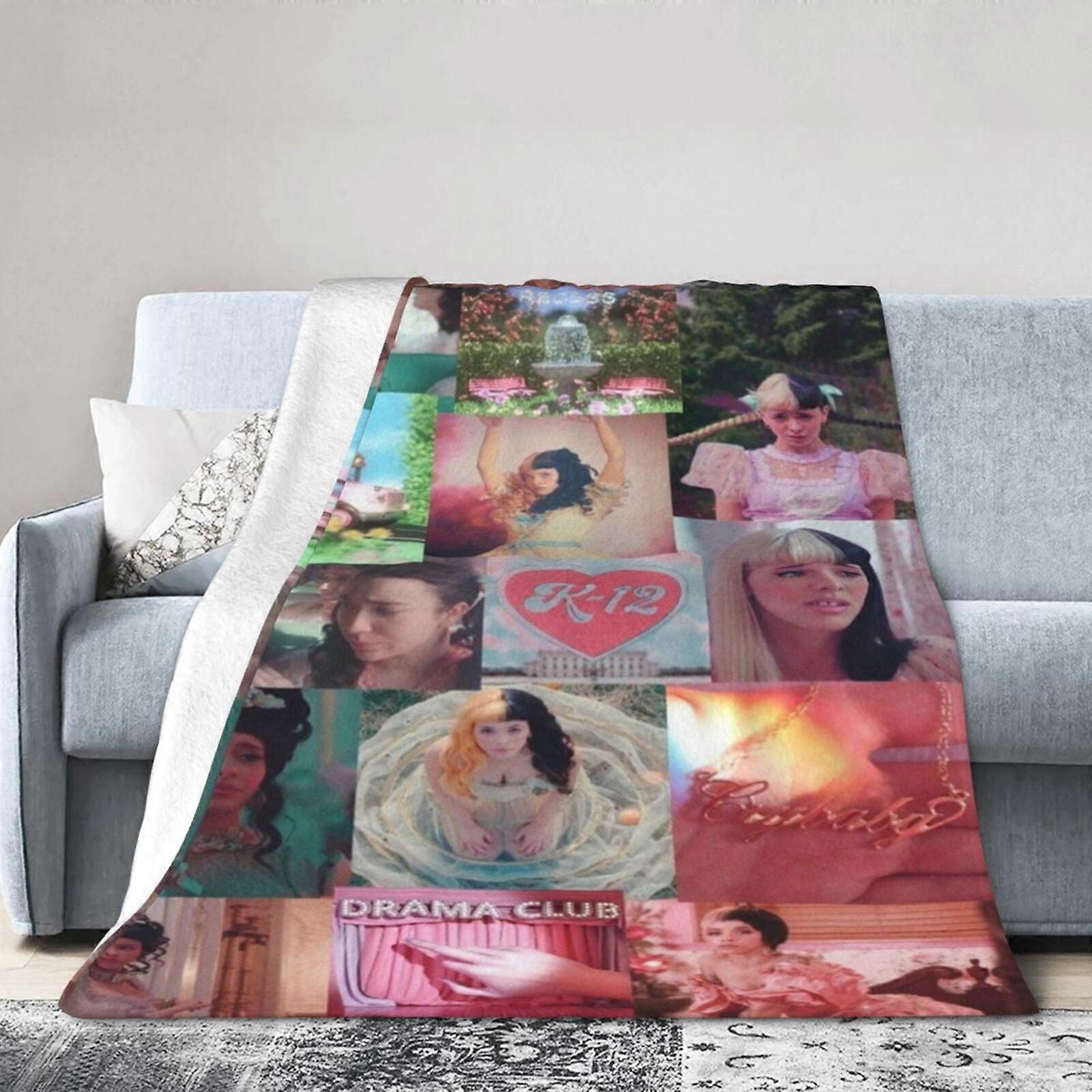 v92 Melanie Martine Flannel Blanket 3d Printing Anime Throw Blanket Unisex Super Soft Plush Blanket For Bedding Sofa 40X30"" hy92