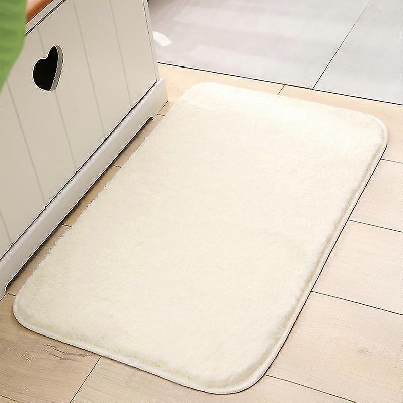 Plush Padded Floor Mat Carpet, Non-slip Absorbent Foot Mat