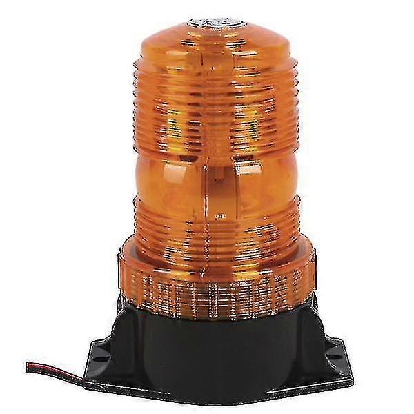 Led Strobe Light, 12v-24v Warning Emergency Safety Flashing Beacon Lights With Magnetic And Straight Cord Vehicle Forklift Truck Tractor Golf Carts Ut